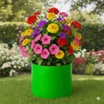 Premium HDPE Circular 10×10  Grow Bags | 260 GSM UV-Stabilized Grow Bags for Vegetables & Flowers