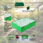 Rectangular HDPE Grow Bag (36x24x6 inch) – 260 GSM Heavy-Duty UV Stabilized Grow Bag for Terrace & Vegetable Gardening - Image 3