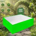Rectangular HDPE Grow Bag (60x24x12 inch) – 260 GSM Heavy-Duty UV Stabilized Large Grow Bag for Terrace & Vegetable Gardening - Image 2