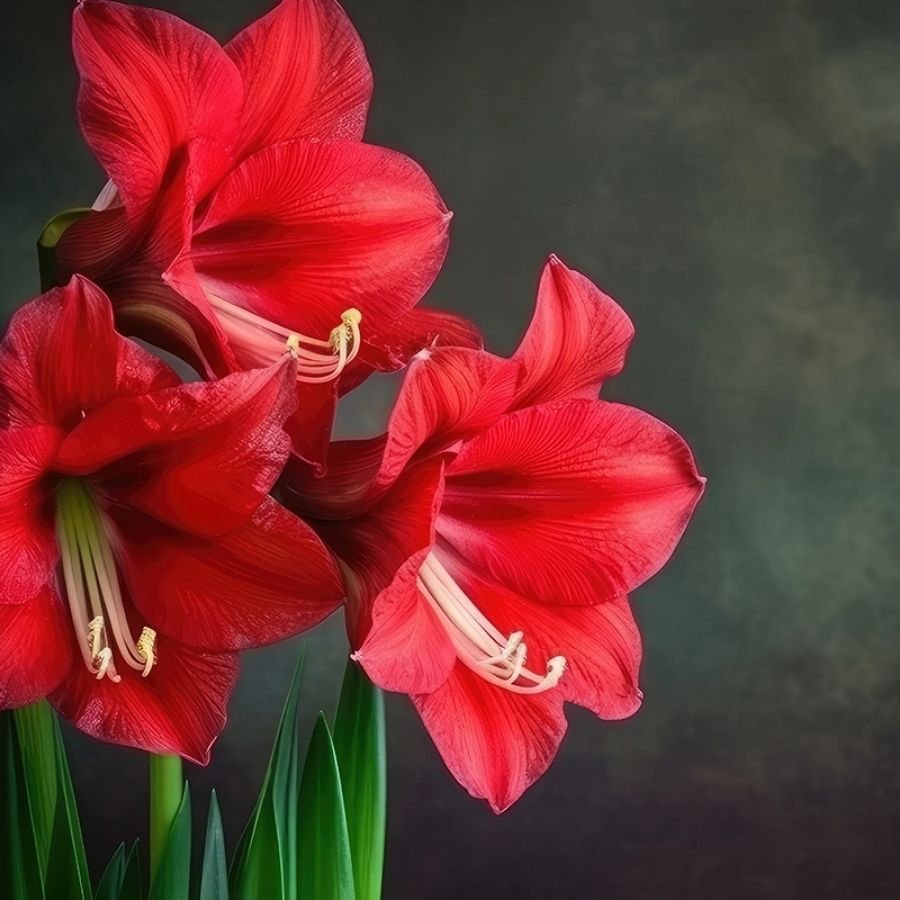 29 Amaryllis Lily Double Petal Red Colour Bulb - Image 1