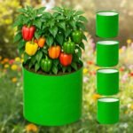HDPE Circular Grow Bag 15x15 Inch for Vegetable Gardening | 260 GSM Terrace Garden Plant Bags - Image 3