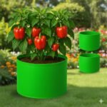 HDPE Circular Grow Bag 15x12 Inch | 260 GSM Plant Bags for Terrace Gardening - Image 3