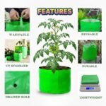 HDPE Circular Grow Bag 15x12 Inch | 260 GSM Plant Bags for Terrace Gardening - Image 6